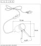 Настольная лампа Lucide Pukki 46511/05/02