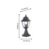 Уличный ландшафтный светильник Favourite Leon 1812-1T+Lamps А60