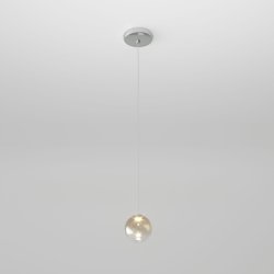 Подвесной светодиодный светильник Wonder Eurosvet 50234/1 LED янтарный