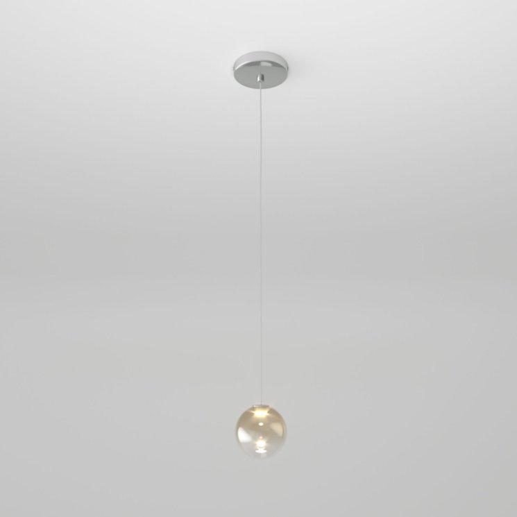 Подвесной светодиодный светильник Wonder Eurosvet 50234/1 LED янтарный