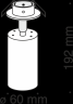 Встраиваемый поворотный светильник Maytoni Focus C018CL-01MG