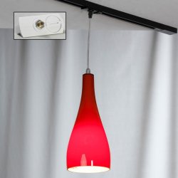 Однофазный светильник на подвесе для трека Lussole Loft Rimini LSF-1156-01-TAW