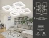 Потолочная дммируемая люстра с пультом ДУ Ambrella light Original FA3921