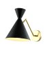 Бра Joven Crystal Lux JOVEN AP1 GOLD/BLACK