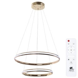 Подвесная люстра с пультом ДУ Arte Lamp Meridiana A2198SP-2GO