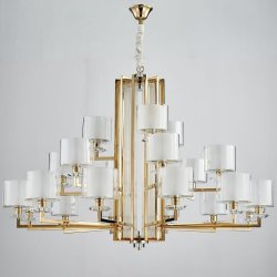 Люстра подвесная Newport 4412+6+3/C gold (М0062635)
