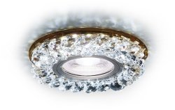 Встраиваемый светодиодный светильник Ambrella light Led S257 BR