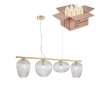 Подвесная люстра Comical Favourite с лампочками 4053-4P+Lamps E27 Свеча