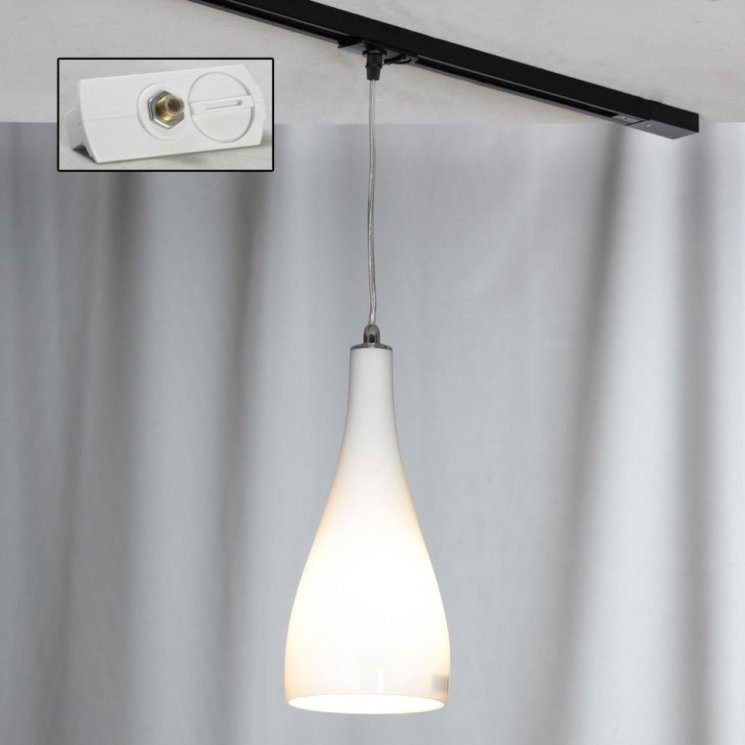 Однофазный светильник на подвесе для трека Lussole Loft Rimini LSF-1106-01-TAW