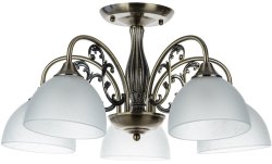 Потолочная люстра Spica Arte lamp A3037PL-5AB