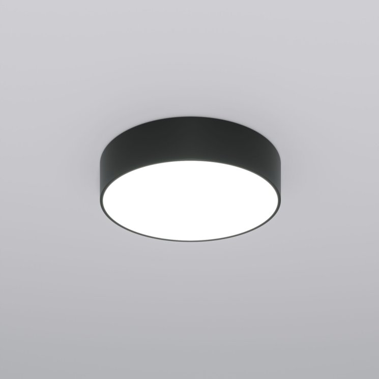 Потолочный светильник с пультом ДУ 90318/1 черный Eurosvet (a063079)