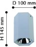 Потолочный светодиодный светильник Favourite Hexahedron 2397-1U