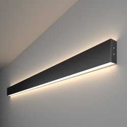 Линейный накладной светильник Elektrostandard 128см 50W 4200K черная шагрень 101-100-40-128 Grand (a042921)