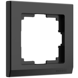 Рамка на 1 пост (черный) Werkel W0011808