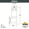 D15.505.000.AXE27H.FC1 Уличный настенный светильник FUMAGALLI MIRELLA