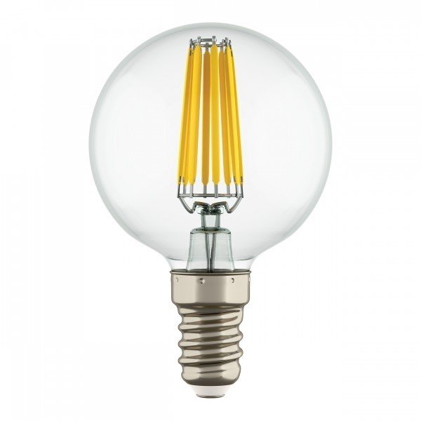 Филаментная лампа E14 6W 4200K (белый) G50 Led Lightstar 933804