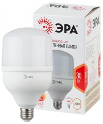 Светодиодная лампа E27 30W 2700К (теплый) Эра LED POWER T100-30W-2700-E27 (Б0027002)