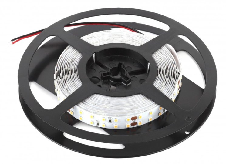 5м. Светодиодная лента ЭРА 20W/m 192LED/m 2835SMD теплый белый 5M LS2835-20-192-24-33-3000К-double-5m Б0043102