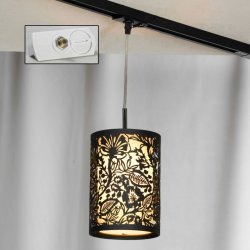 Однофазный светильник на подвесе для трека Lussole Loft Vetere LSF-2376-01-TAW