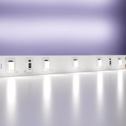 5м. Светодиодная лента холодного цвета 2835, 6000К, 7,2W, 24V, 60LED/m, IP20 Led strip 20015