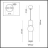 Светильник с лампочкой Odeon Light Sakra 4070/5L+Lamps Gu10