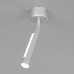 Светодиодный спот Eurosvet Strong 20084/1 LED серебро (a047506)