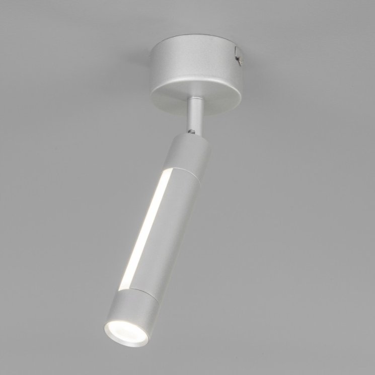 Светодиодный спот Eurosvet Strong 20084/1 LED серебро (a047506)