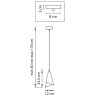 Подвесной светильник Cone Lightstar 757010