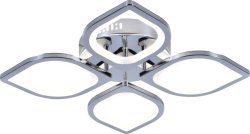 Потолочная диммируемая люстра с пультом ДУ Escada Lotus 10223/4LED Chrome