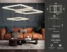 Умная подвесная люстра с пультом ДУ Ambrella light Acrylica Ice FA1759