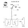 Подвесная люстра ST Luce Grosseto SL1228.203.06