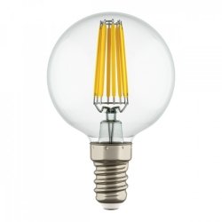 Филаментная лампа E14 6W 2800K (теплый) G50 Led Lightstar (933802)