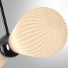 Подвесной светильник Odeon Elica с лампочками 5418/2+Lamps E14 Свеча