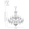 Люстра Lightstar Classic 700514