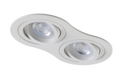 Встраиваемый точечный поворотный светильник Crystal Lux CLT 001C2 WH
