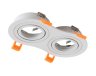 Встраиваемый точечный поворотный светильник Crystal Lux CLT 001C2 WH
