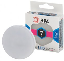 Светодиодная лампа GX53 7W 4000К (белый) Эра LED GX-7W-840-GX53 (Б0017232)