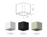 Корпус светильника накладной для насадок 70*70mm Ambrella light Diy Spot C7805