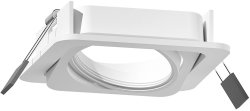 Корпус светильника встраиваемый поворотный для насадок D70mm Ambrella light Diy Spot C7658