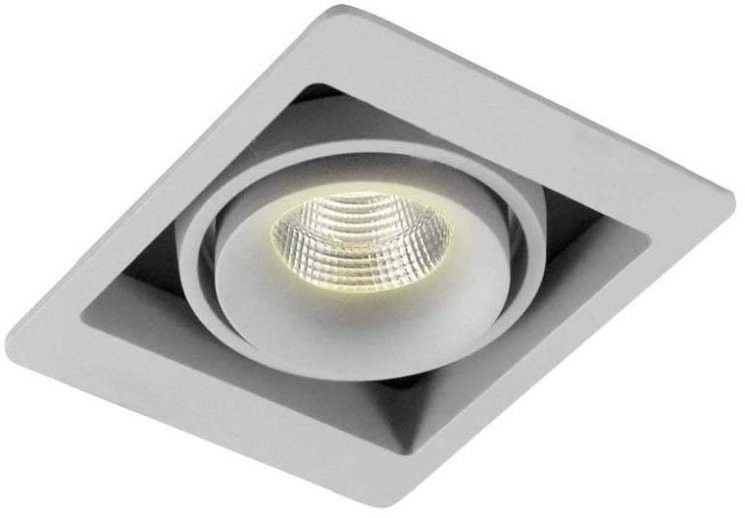 Встраиваемый светильник Donolux Dl18615/01WW-SQ Silver Grey/Black