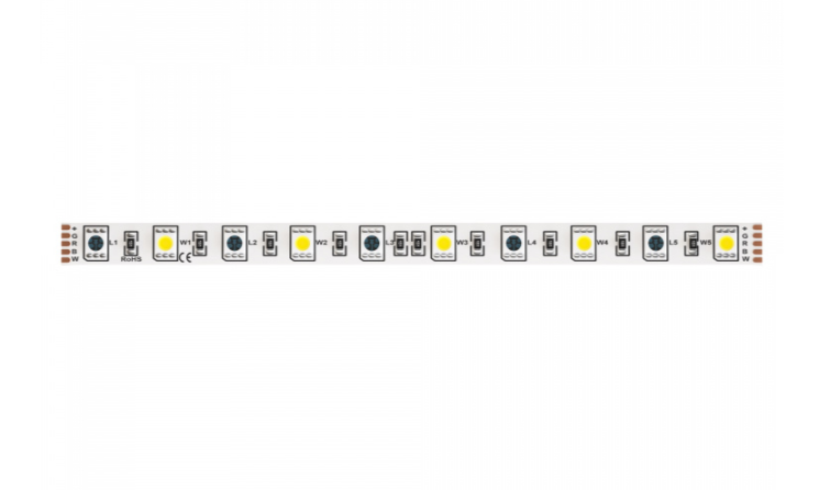 5м. Светодиодная лента холодного цвета 6000К, 14,4W, 24V, 60LED, IP20 Led strip Maytoni 10178