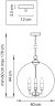 Подвесной светильник Sferico Lightstar 729134