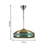 Подвесная люстра с лампочкой Favourite Cremlin 1274-3P1+Lamps E14 P45