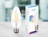 Филаментная светодиодная лампа E27 6W 4200K (белый) C37F Ambrella light 202220