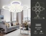 Умная потолочная люстра с пультом ДУ Ambrella light Acrylica Original FA8854