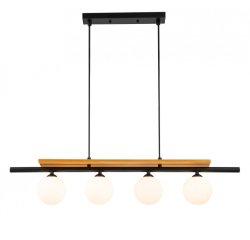 Подвесной светильник Indigo Mitezza 10013/4P Black