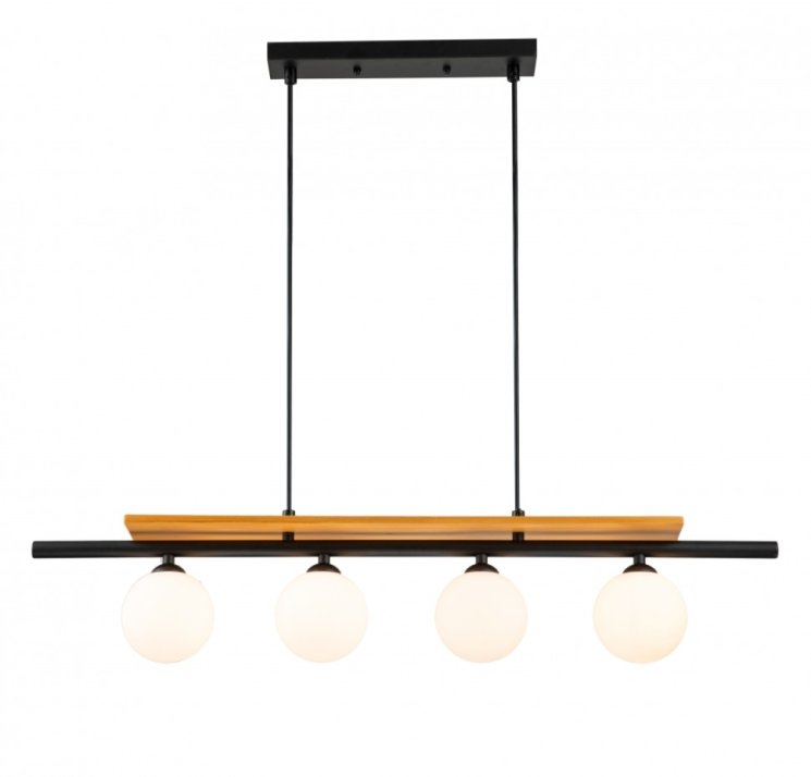Подвесной светильник Indigo Mitezza 10013/4P Black