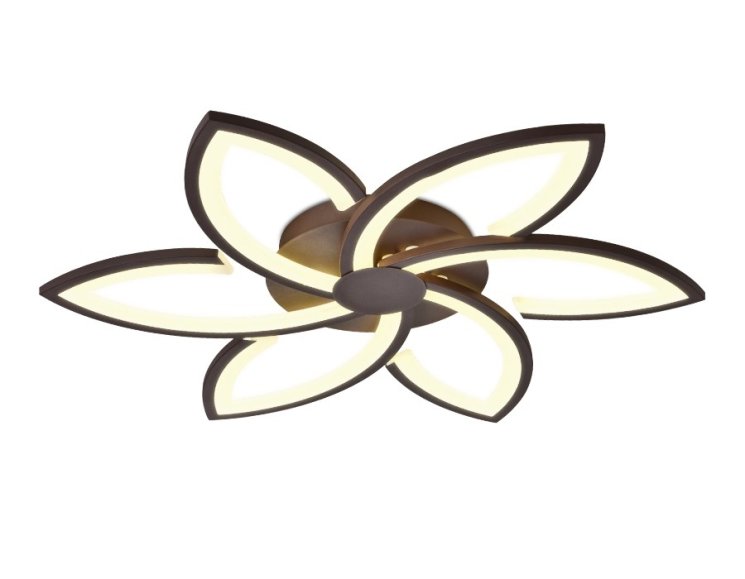Потолочная светодиодная люстра с пультом д/у Ambrella light Acrylica FA447
