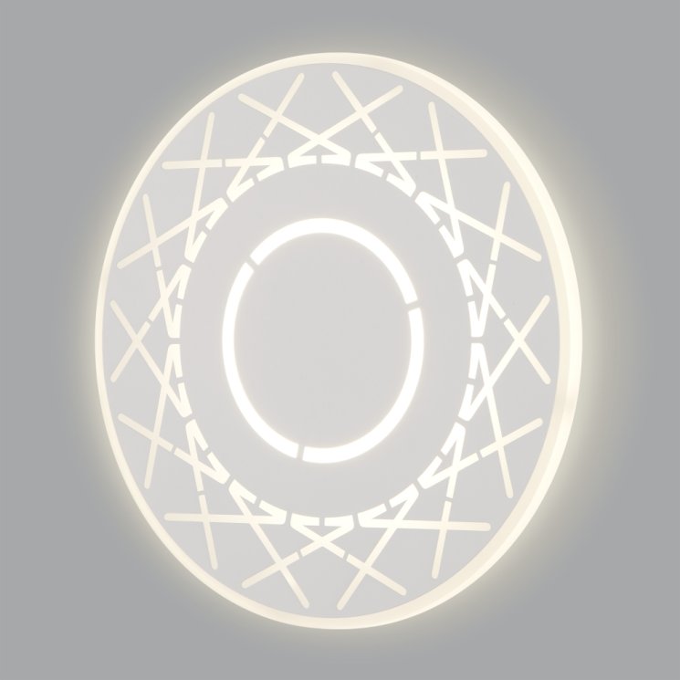 Настенный светодиодный светильник Eurosvet Ilios 40148/1 LED белый (a046171)