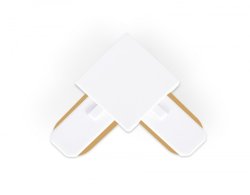 Соединитель L-образный для однофазного шиноровода Ambrella light Track System GL7070 WH